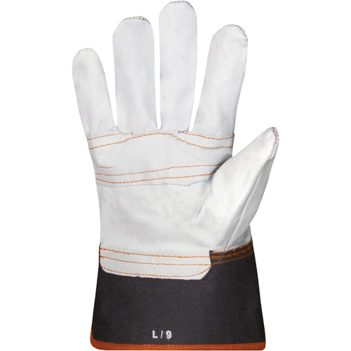 Endura&reg; Sweat-Absorbing Gloves, X-Large, Grain Cowhide Palm, Cotton Inner Lining WestPier