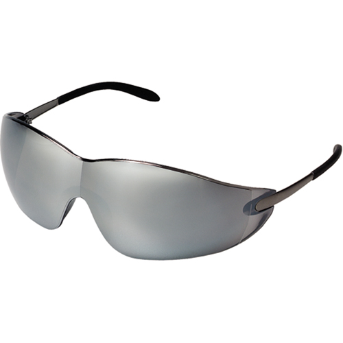Lunettes de s&eacute;curit&eacute; Blackjack, Lentille Argent/Miroir, Anti-&eacute;gratignures, ANSI Z87+/R&eacute;pond ou surpasse la norme CSA Z94.3 WestPier