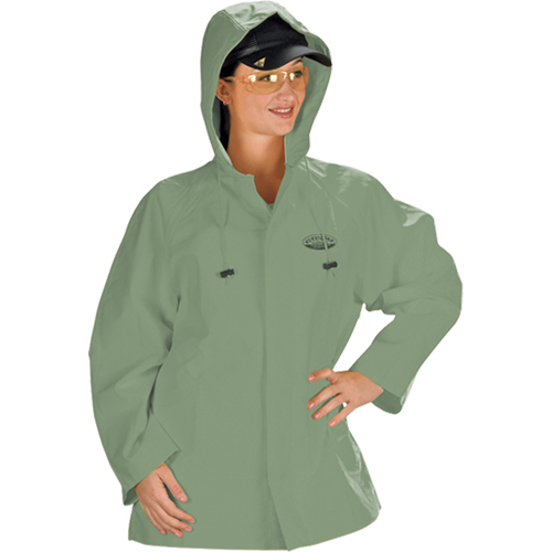Hurricane Flame Retardant/Oil Resistant Rain Suits - Jacket, 4X-Large, Green WestPier