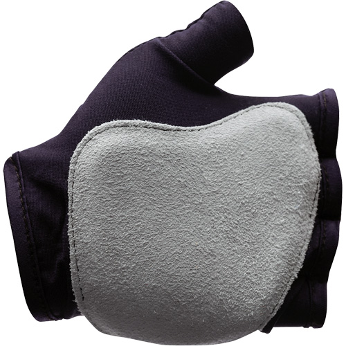 Gants antichocs sans doigts, main droite, T-petit, Paume en Cuir refendu, Poignet &agrave; enfiler WestPier