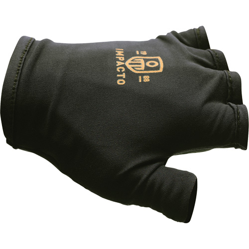 Gants antichocs sans doigts, main droite, T-petit, Paume en Cuir refendu, Poignet &agrave; enfiler WestPier