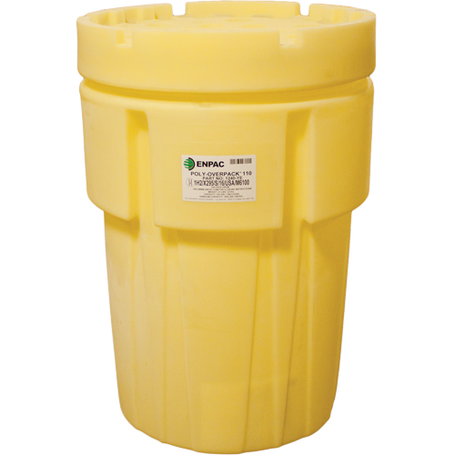 Poly-Overpack&reg; 110 Salvage Drum, 103 US gal., Stationary WestPier