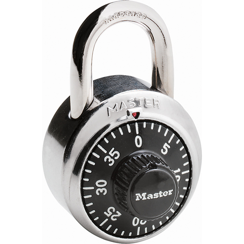 Padlock, Combination, Hardened Steel, 1-7/8" Width WestPier