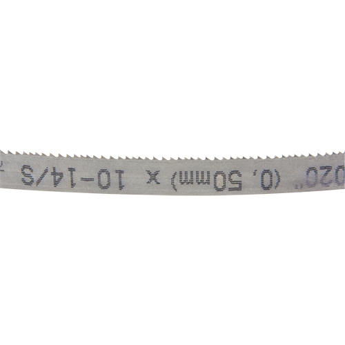 Univerz Portable Band Saw Blade, Bi-Metal, 44-7/8" L x 1/2" W x 0.020" Thick, 10-14 TPI WestPier