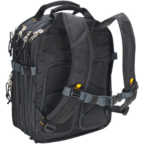 Sacs &agrave; dos pour outils &agrave; 75 pochettes, 13" lo x 17-1/2" la, Noir, Nylon WestPier