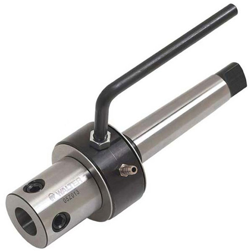 Adaptateur de queue &agrave; c&ocirc;ne Morse avec induceur de lubrifiant WestPier
