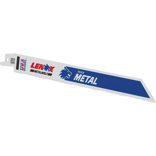 Lames de scie alternative pour le m&eacute;tal, Bim&eacute;tal, 14 Dents par pouce, 9" lo x 3/4" la WestPier
