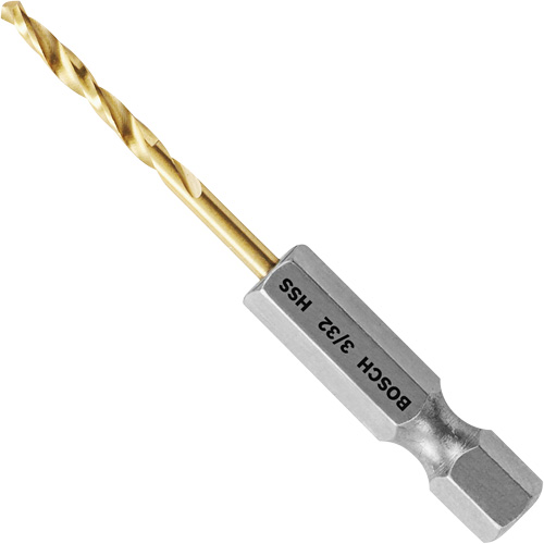 Impact Tough Drill Bit, High Speed Steel, 3/4" Flute, 118° Point WestPier