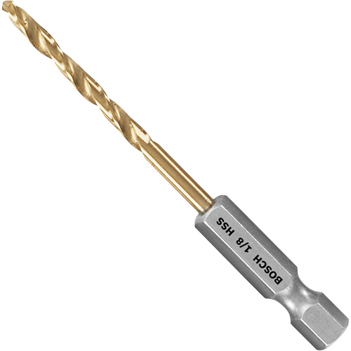 Impact Tough Drill Bit, High Speed Steel, 1-3/4" Flute, 135° Point WestPier