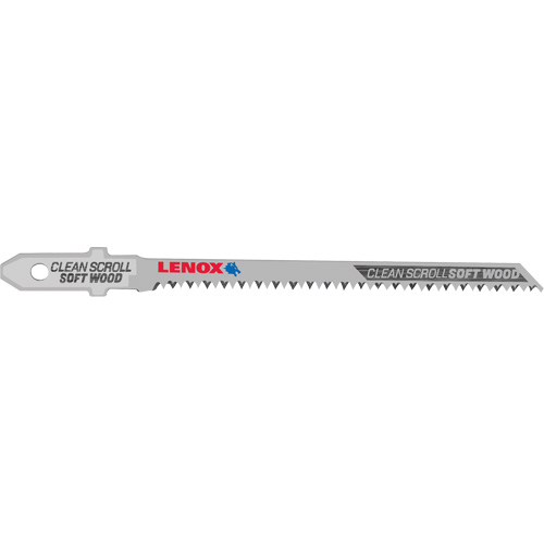 Clean-Cutting Jigsaw Blades, Bi-Metal, T-Shank, 3-1/2" L, 20 TPI WestPier