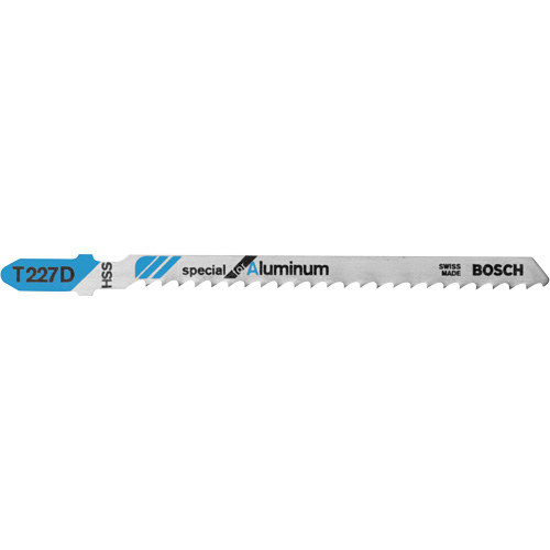 Jigsaw Blades, High Speed Steel, T-Shank, 4" L, 8 TPI WestPier