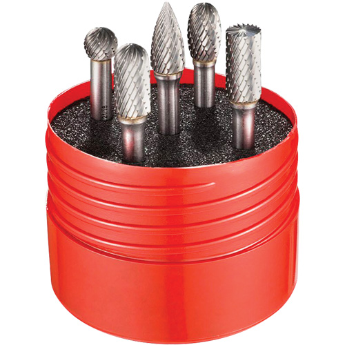 Double Cut Rotary Burr Set, 5 Pieces WestPier