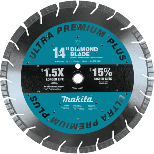 Lame diamant &agrave; bordure segment&eacute;e Ultra-Premium Plus WestPier