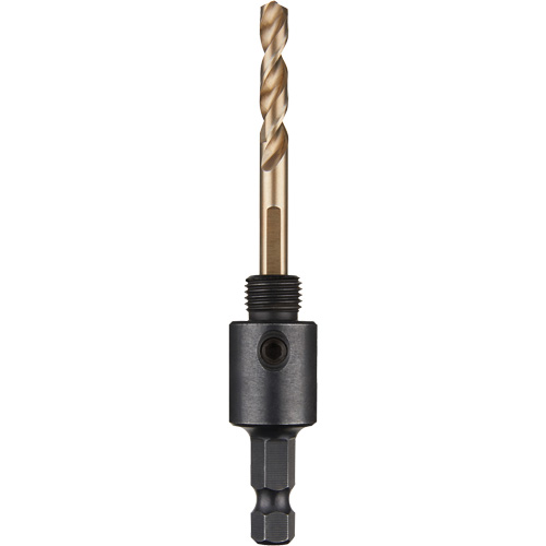 Scie-cloche petit filet avec tr&eacute;pan pilote au cobalt Hole Dozer, 0" - 1-3/16", 1/4" Tige WestPier
