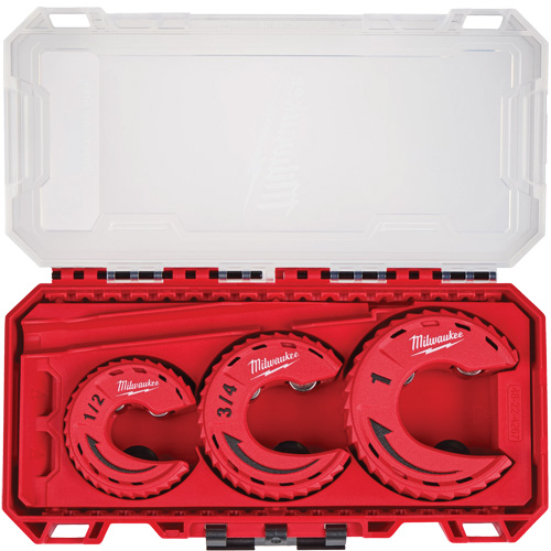 3-Piece Close Quarters Tubing Cutter Set, 1/2"/3/4"/1" Capacity WestPier