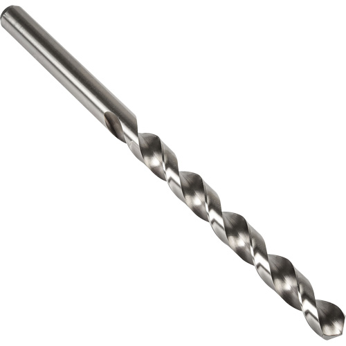 High Helix Taper Length Drill Bit, 13/64", High Speed Steel, 3-5/8" Flute, 118° Point WestPier
