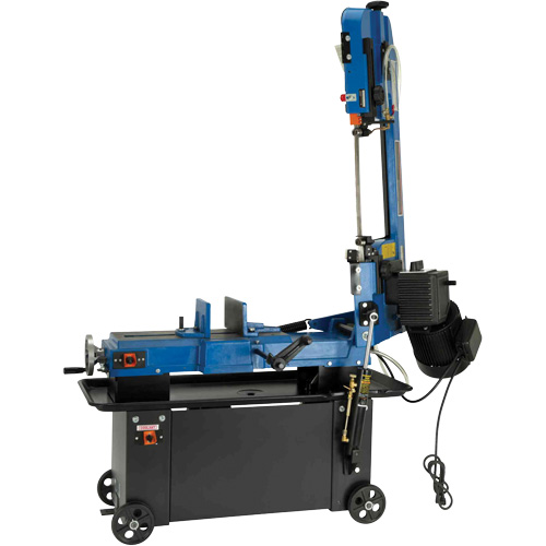 JHVG-712 Metal Bandsaw, Horizontal, 7" Round and 7" x 12" Rectangular Cutting Capacity WestPier
