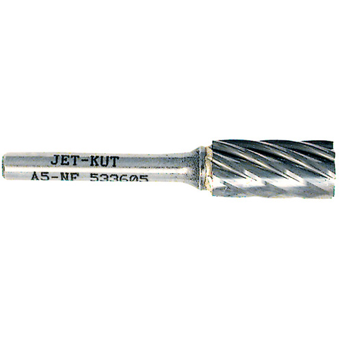 Fraise cylindrique pour aluminium/mat&eacute;riaux non ferreux A5-NF JET-KUT, 1/2" Dia., 1/4" Tige WestPier