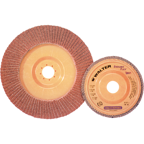 Enduro-Flex Stainless Flap Disc, 4-1/2" x 7/8", Type 27, 40 Grit, Zirconia Alumina WestPier