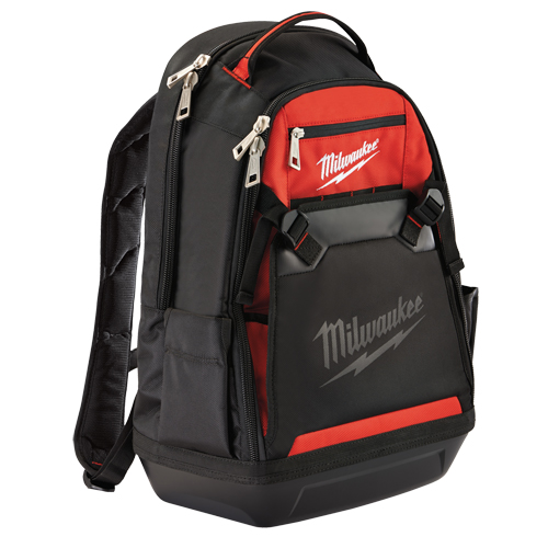 Jobsite Backpack, 20" L x 16" W, Black, Ballistic WestPier