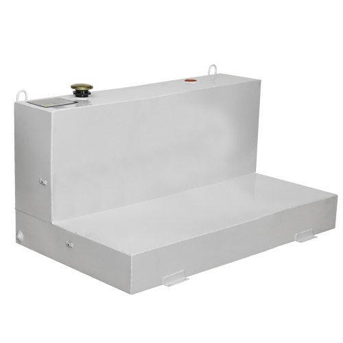 Steel Fuel Transfer Tank, Steel, 100 Gal. Capacity, White WestPier