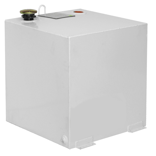 Steel Fuel Transfer Tank, Steel, 50 gal. Capacity, White WestPier
