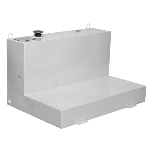 R&eacute;servoir de transfert pour carburant en acier, Acier, Capacit&eacute; 85 gal., Blanc WestPier