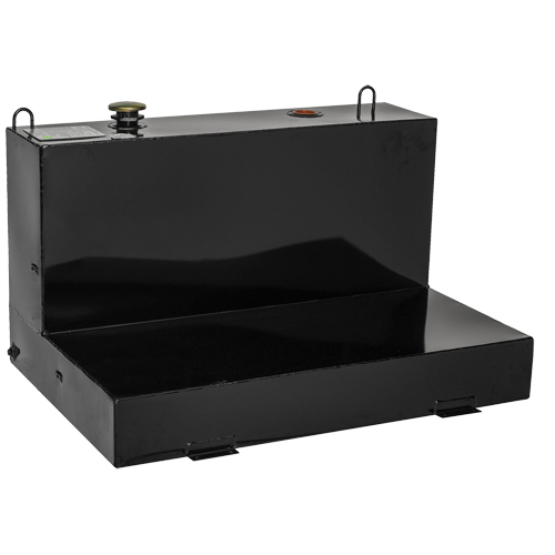 Steel Fuel Transfer Tank, Steel, 85 gal. Capacity, Black WestPier