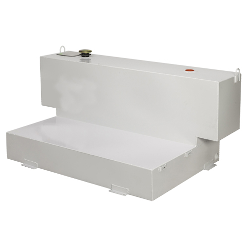 Steel Fuel Transfer Tank, Steel, 100 Gal. Capacity, White WestPier