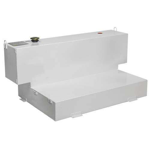 Steel Fuel Transfer Tank, Steel, 100 Gal. Capacity, White WestPier