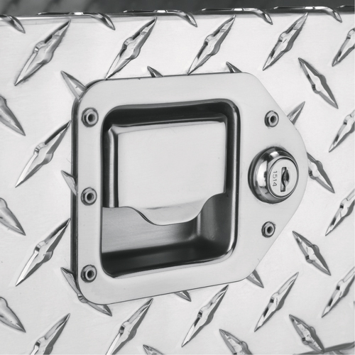 Aluminum Fuel Transfer Tank & Chest, Aluminum, 74 gal. Capacity, Silver WestPier