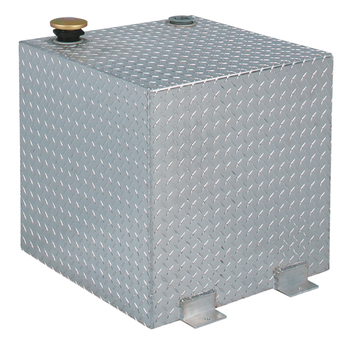Aluminum Fuel Transfer, Aluminum, 50 gal. Capacity, Silver WestPier