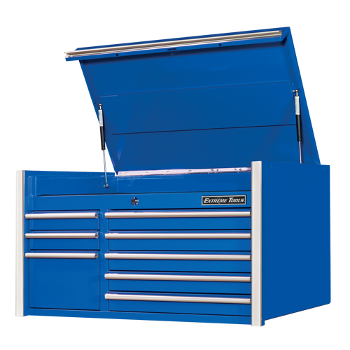 RX Series Tool Chest, 41" W, 8 Drawers, Blue WestPier