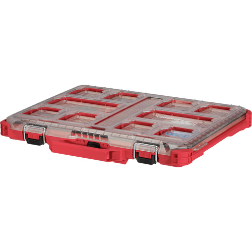 Packout Low-Profile Organizer, 19-3/4" x 16-2/5" x 2-1/2", Black/Red WestPier