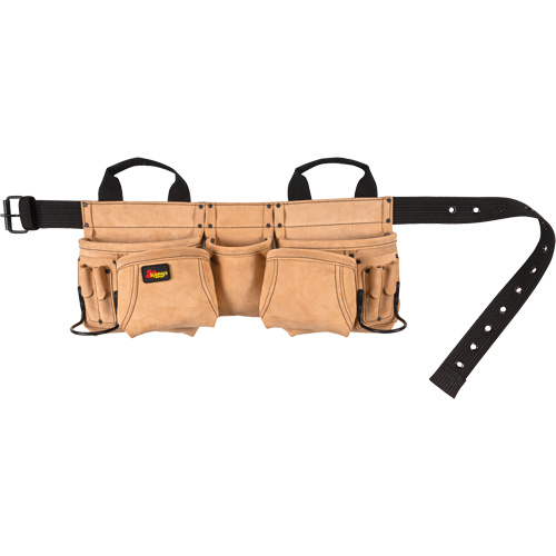 Carpenter's Tool Belt, Leather, Tan WestPier