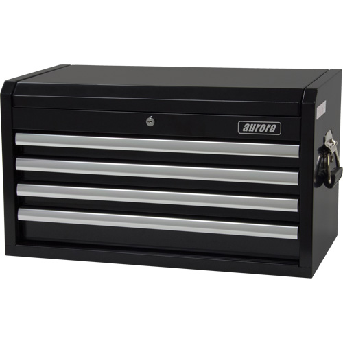 Industrial Tool Chest, 26" W, 4 Drawers, Black WestPier