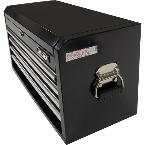 Industrial Tool Chest, 26" W, 4 Drawers, Black WestPier