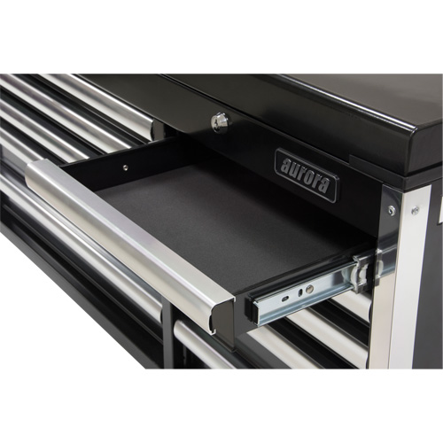 Industrial Tool Chest, 41" W, 10 Drawers, Black WestPier