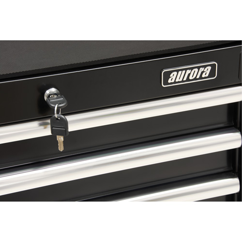 Industrial Tool Cart, 3 Drawers, 29-4/5" W x 21-1/5" D x 38-4/5" H, Black WestPier
