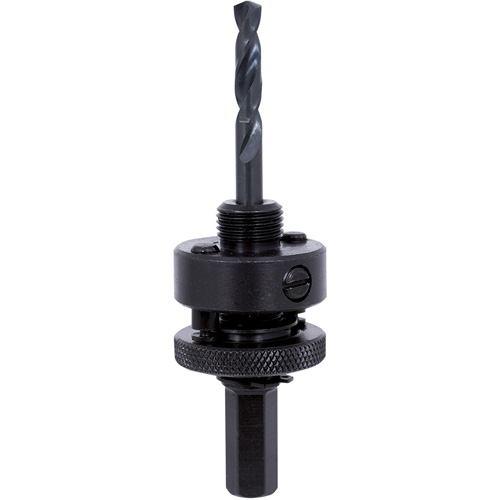 Mandrin de scie-cloche &agrave; tige hexagonale M45P, 1-1/4" - 6", 7/16" Tige WestPier