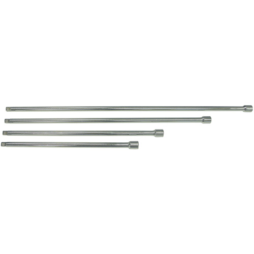 SE12-4S Extension Bar Set, 1/2" Drive, Chrome Finish, 4 Pcs WestPier