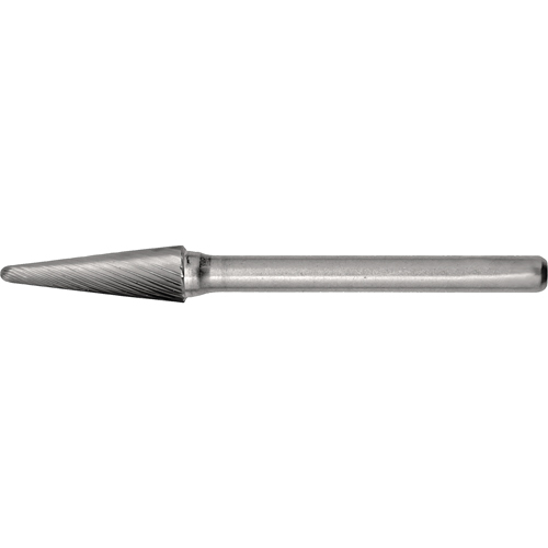 CLEVELAND Solid Carbide Burrs - Taper Shape Radius End 14°, 1/8" Shank WestPier