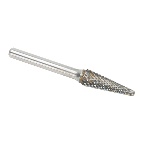 CLEVELAND Solid Carbide Burrs - Taper Shape Radius End 14°, 1/4" Shank WestPier