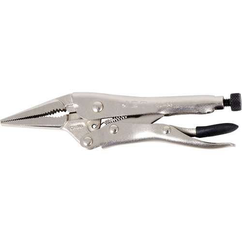 Pinces verrouillables super robustes J6LN avec couteau, Longueur 6", Bec long WestPier