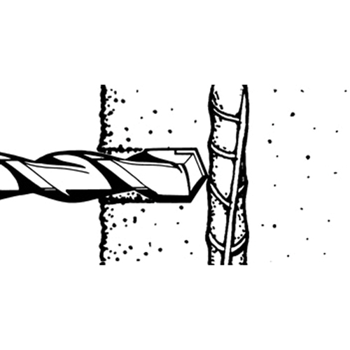 Coupe-barres d'armature rotatifs, 3/8", Tige SDS-Plus, Carbure WestPier