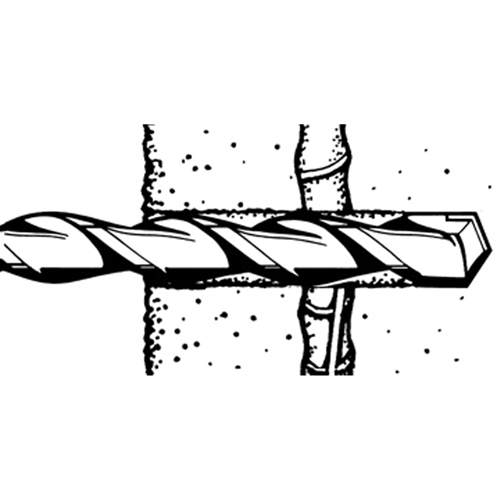 Coupe-barres d'armature rotatifs, 3/8", Tige SDS-Plus, Carbure WestPier