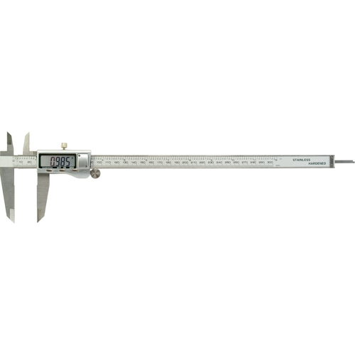 Pieds &agrave; coulisse num&eacute;riques & &eacute;lectroniques, R&eacute;solution de 0,001" (0,03 mm), 0" - 12" (0 mm - 300 mm) gamme de mesure WestPier
