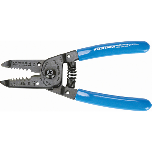 Wire Strippers/Cutters, 6-1/8" L, 10, 12, 14, 16, 18, 20 AWG WestPier