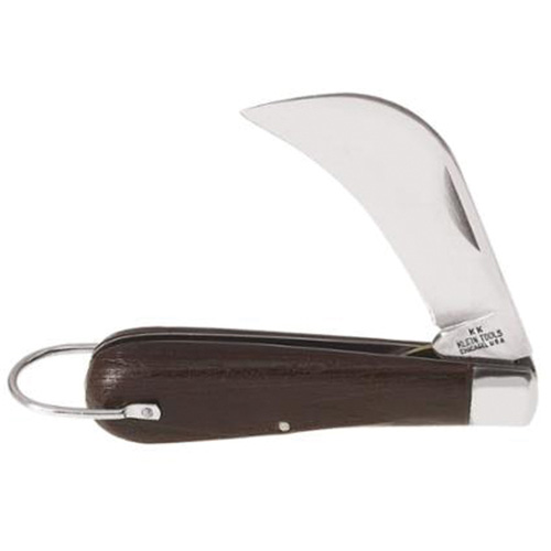 Pocket Knife with Hawkbill Slitting Blade, 2-5/8" Blade, Carbon Steel Blade, Plastic Handle WestPier