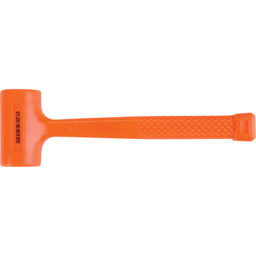 Dead Blow Hammer, 8 oz., Textured Grip, 10-1/2" L WestPier